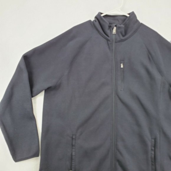 SWISS TECH Jacket Men's Long Sleeve Full Zip High Neck Outdoors Black XL - Picture 4 of 12